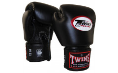 Боксерские перчатки Twins Special BGVL3 black 10 oz