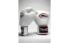 Боксерские перчатки Twins Special BGVL3 white 12 oz