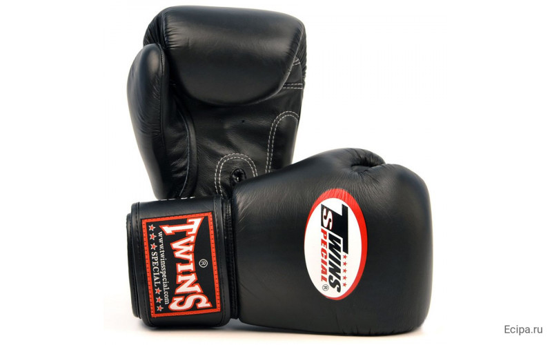 Боксерские перчатки Twins Special BGVL3 black 12 oz