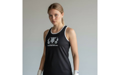 Майка для соревнований Top King Boxing black XL