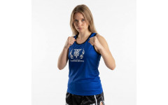 Майка для соревнований Top King Boxing blue L