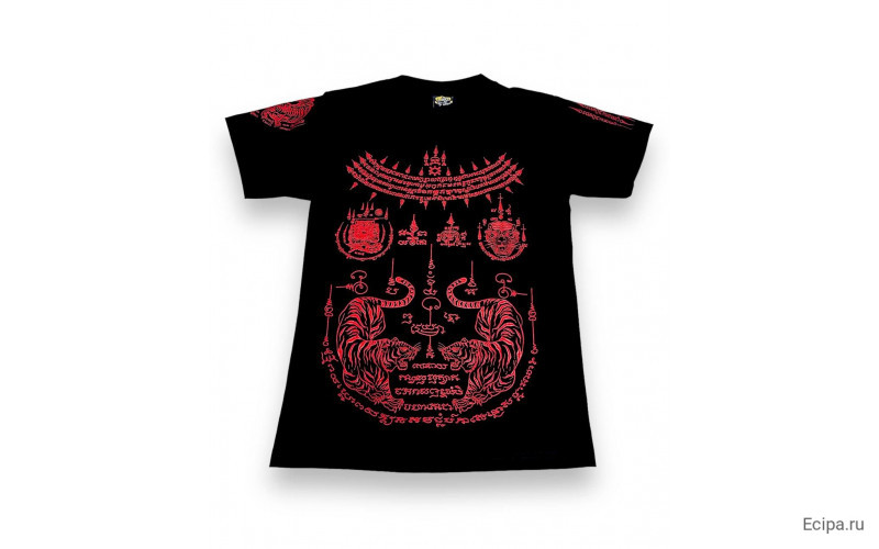 Футболка Тайский бокс Sak Yant Shirts doble tiger 2XL