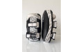 Тайские пэды Top King TKKPF black white L