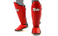 Защита голени Fairtex SP5 red S