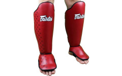 Защита голени Fairtex SP5 red XL
